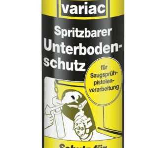 Variac UBC BK Alvázvédő, oldószeres, gumi-gyanta töltésű, fekete