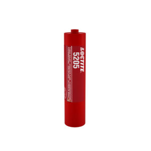 LOCTITE 5205 Tartós rugalmasságú, hőálló, olajtűrő anaerob, piros