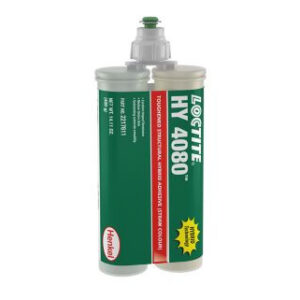 LOCTITE HY 4080 GY Két komponensú, szürke színű, nagy szilárdságú, réskitöltő, magas UV állóságú, rugalmas hibridragasztó. Külön keverőszár: 1826921