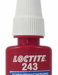 LOCTITE 243 Közepes szilárdságú csavarrögzítő, olajos felületre is, növelt hőállóságú (180ºC), inaktív anyagokon is kikeményedik