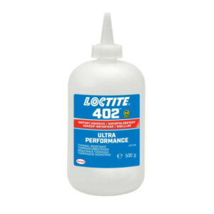 LOCTITE 402 Univerzális, nagy szívósságú, magas hőállóságú pillanatragasztó