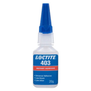 LOCTITE 403 Nem kifehéredő, veszélyjel mentes, nagy viszkozitású pillanatragasztó