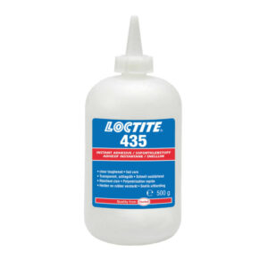 LOCTITE 435 Átlátszó, jó lefejtési szilárdságú pillanatragasztó