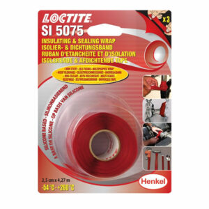 LOCTITE SI 5075 Önvulkanizálódó, nagy rugalmasságú szilikon szalag, piros