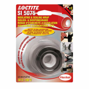 LOCTITE SI 5075 Önvulkanizálódó, nagy rugalmasságú szilikon szalag, fekete